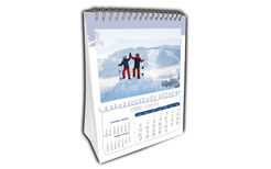 Calendario de peana con tus fotos - ref. EGU8