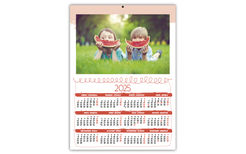 Calendario póster con tu foto - ref. EGU3