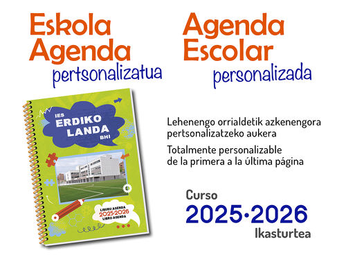 Agenda escolar personalizada